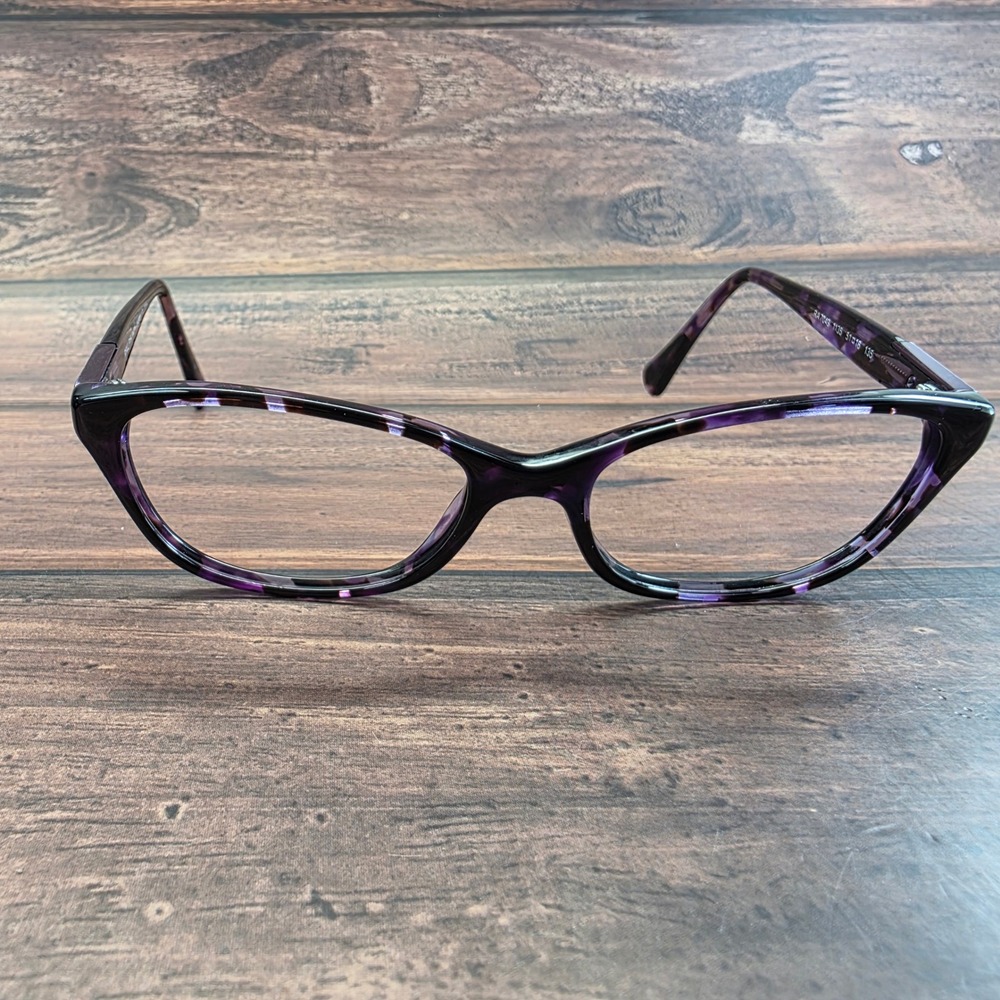 Ralph Ralph Lauren Purple Tortoise Cat Eye Eyeglasses RA7049 1135 51-16-135
